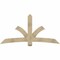 Ekena Millwork Davenport Rough Sawn Timber Gable Bracket, Douglas Fir, 84"W x 42"H x 4"D x 6"F, 12/12 Pitch GBW084X42X0406DAV00RDF - alternate 1